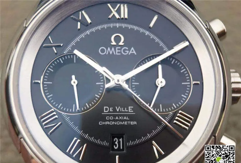 Omega De Ville Chronograph 431.10.42.51.01.001 OM Factory 1:1 Best Edition Replica Watch Swiss ETA9300
